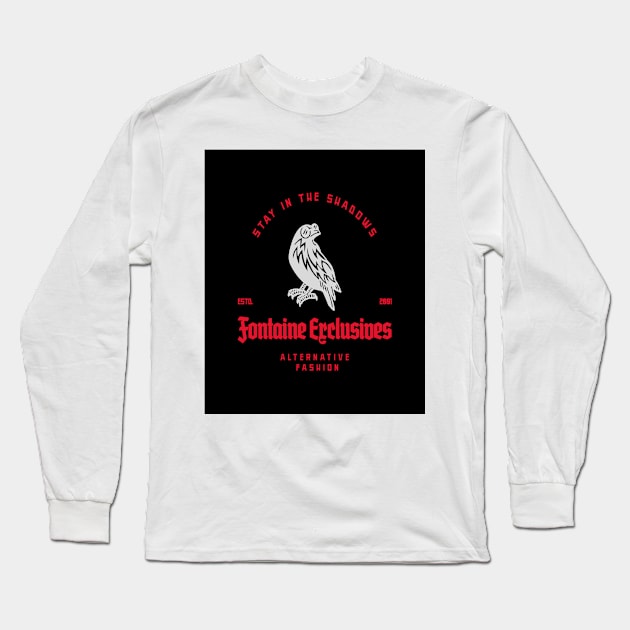 Fontaine Exclusives Native Bird Second Logo Long Sleeve T-Shirt by Fontaine Exclusives